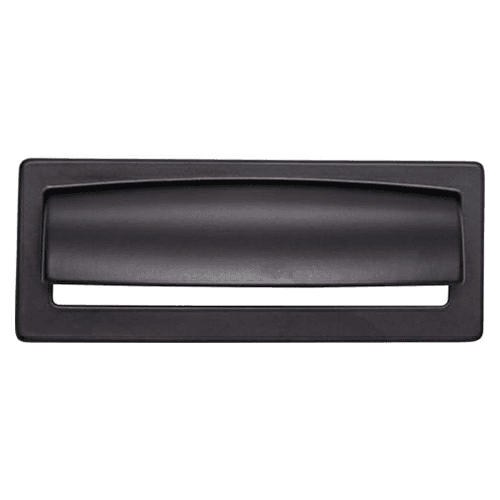 3&#45;3/4&quot; Lynwood Hollin Cup Pull, Flat Black - Main Image