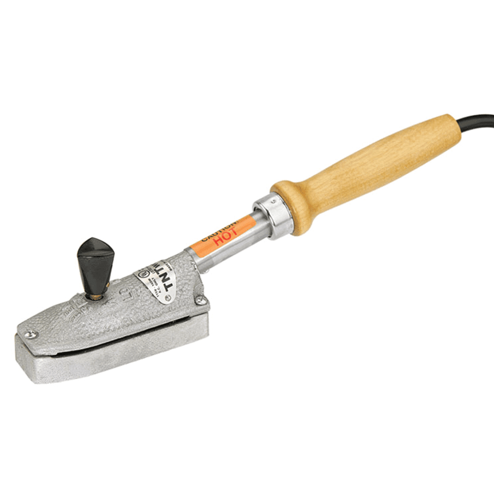 Virutex Mfg Hand Iron: Scratch Proof Base, Quick Heat Up Time, Use with Pre-Glued Wood Veneer Edgebanding Tapes
