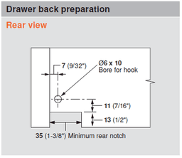 Full Extension Drawer Slide for Heavy Duty Use - Blum Tandem Plus 563H