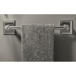 2602409US15 12" Traditional Towel Bar, Satin Nickel Alt 1 - Image
