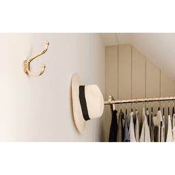 1-3/4" Traditional Double Hook, Oil Rubbed Bronze Alt 1 - Image