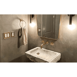 Traditional Lancaster Rosette Towel Ring, Oil Rubbed Bronze Alt 2 - Image
