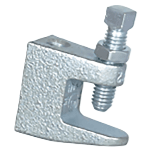 3/8" Galvanized Standard Throat Beam Clamp Main - Image