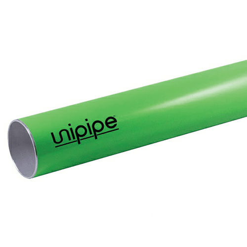 25mm x 8' Pipe for Nitrogen/Inert Gases, Green Main - Image