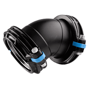160mm x 45° Elbow for Compressed Air Main - Image