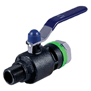 40mm x 1-1/4" MNPT Ball Valve for Compressed Air Main - Image