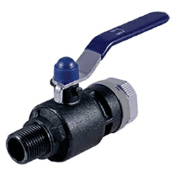 63mm x 2" MNPT Ball Valve for Compressed Air Main - Image