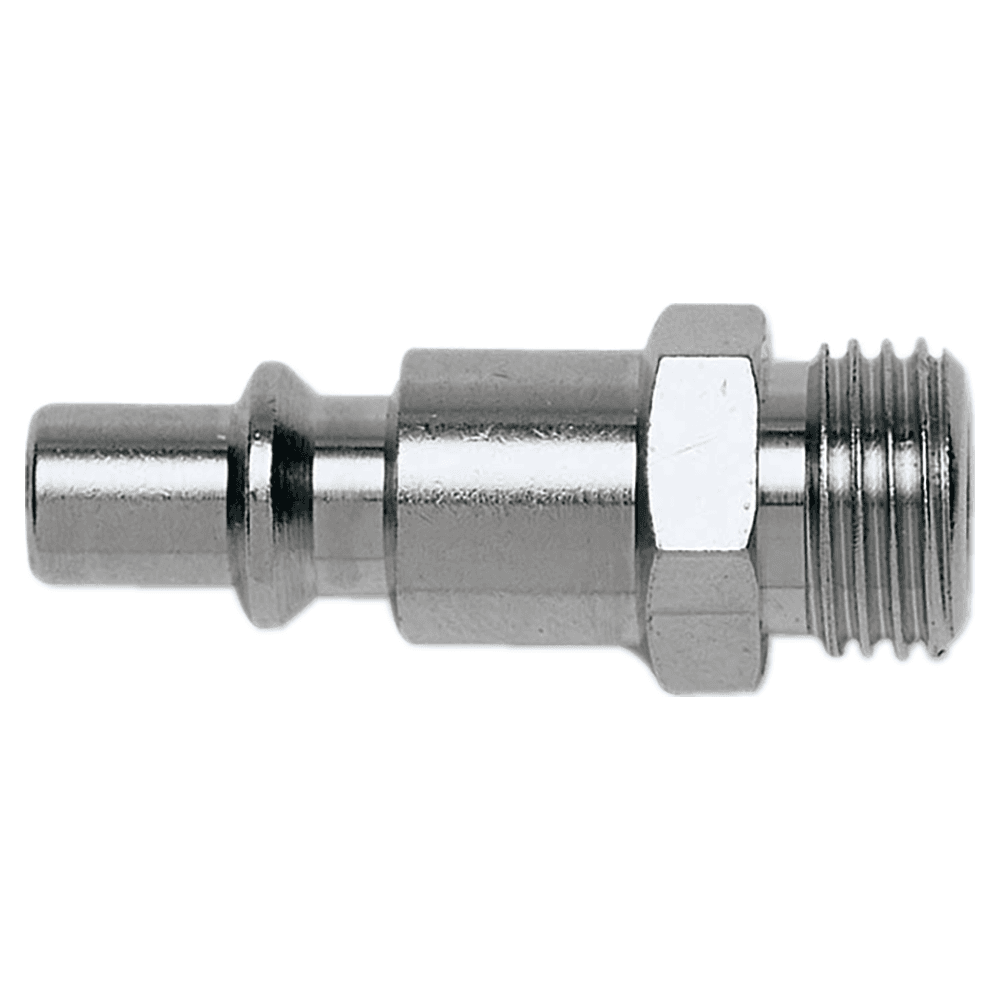 1/4" x 3/8" Male NPT Standard Industrial Quick Disconnect Nipple Main - Image