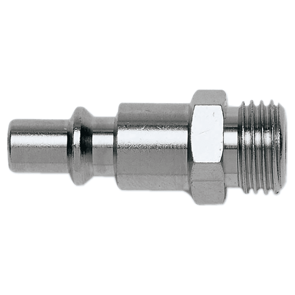1/2" x 3/8" Male NPT Standard Industrial Quick Disconnect Nipple Main - Image