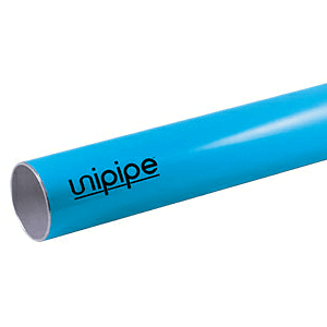 25mm x 19' Pipe for Compressed Air, Blue Main - Image