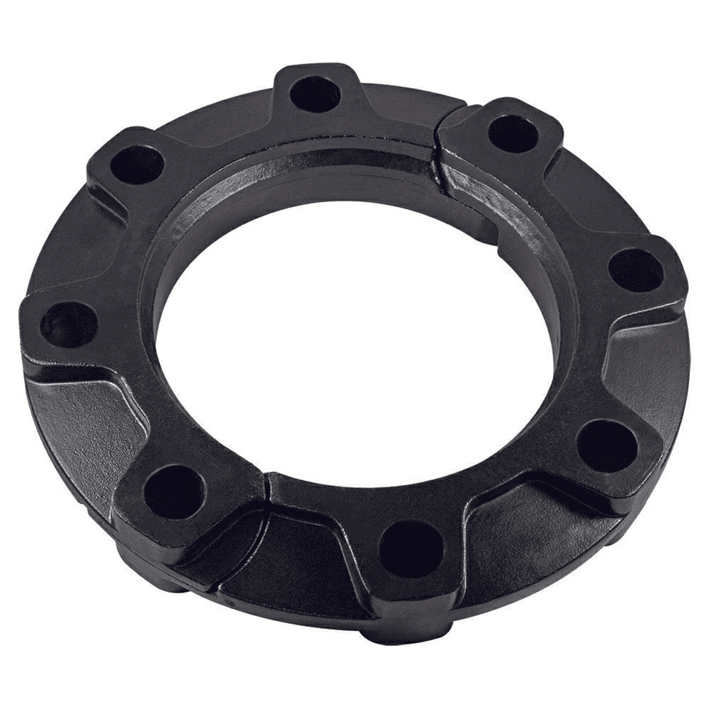 110mm x 4" Fitting to Flange Elbow/Tee Adapter Main - Image