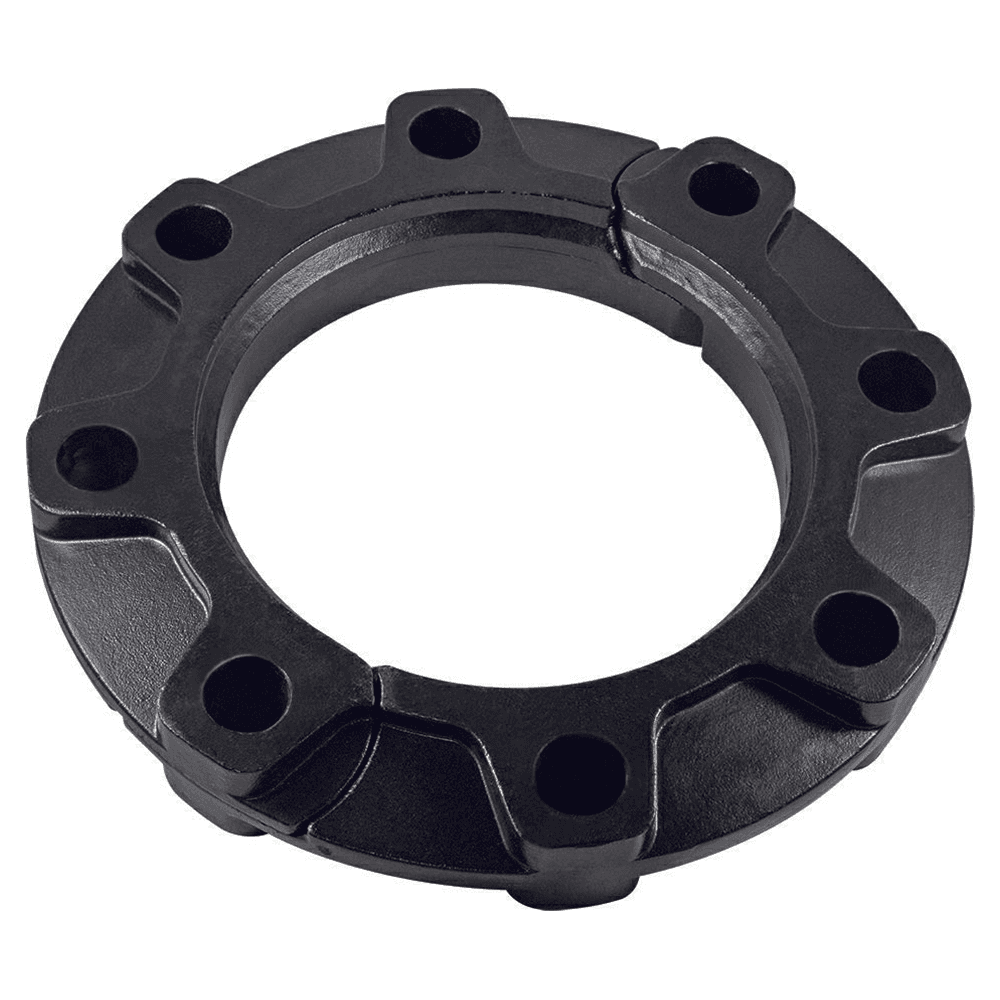 160mm x 6" Fitting to Flange Elbow/Tee Adapter Main - Image