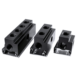 4 Port x 1/2" FNPT Wall Manifold Main - Image