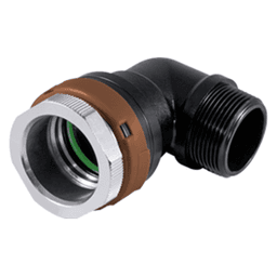 25mm x 90° Elbow with 3/4" MNPT for Oil Pipe Main - Image