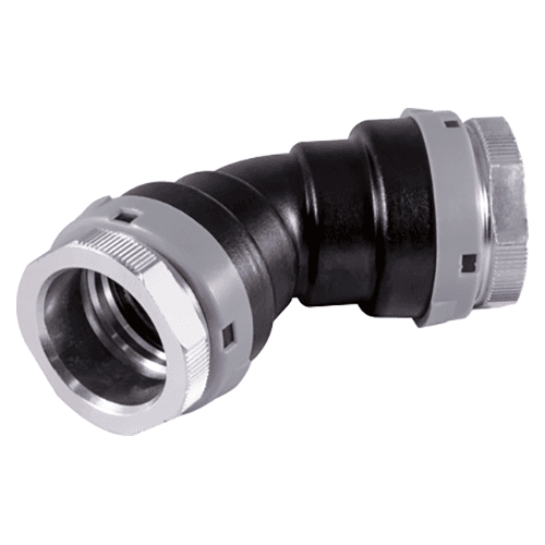 20mm x 45° Elbow for Vaccum Main - Image
