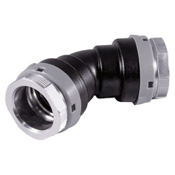63mm x 45° Elbow for Vaccum Main - Image