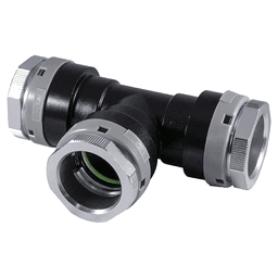 25mm Equal Tee for Vacuum Main - Image