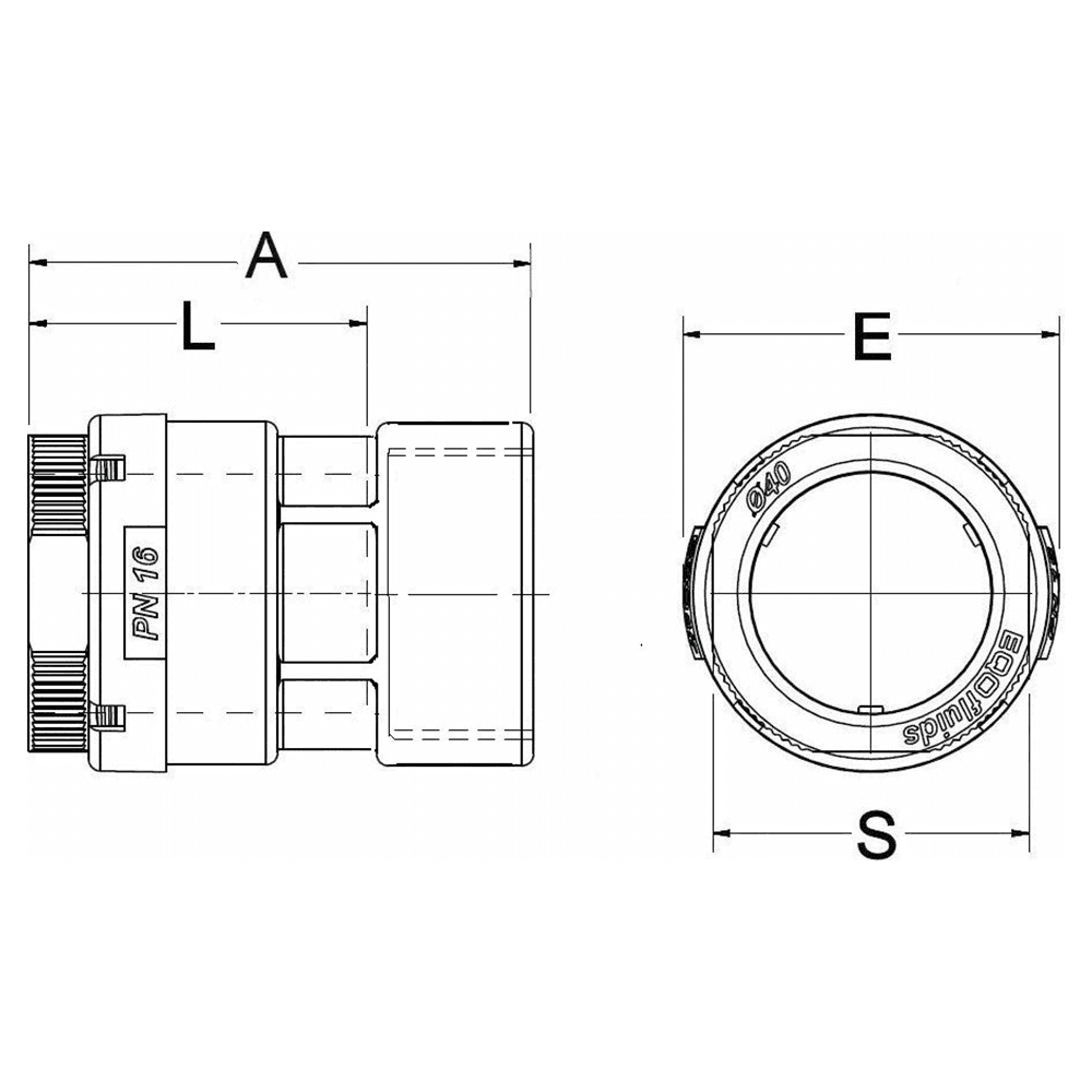 25mm x 3/4" FNPT Adapter for Nitrogen/Inert Gase Alt 1 - Image