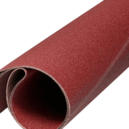 High-performance aluminum oxide abrasive on a flexible cotton backing for universal use