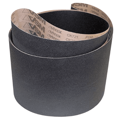 Vsm Abrasives 6x185 150 Grit Edge Sanding Belt Silicon Carbide on X-Weight Polyester/Cotton/Cloth - Fine Surface Finish