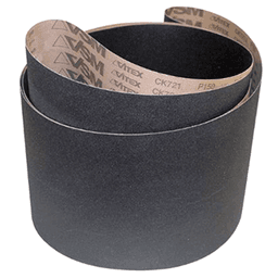 Vsm Abrasives 6x185 150 Grit Edge Sanding Belt Silicon Carbide on X-Weight Polyester/Cotton/Cloth - Fine Surface Finish