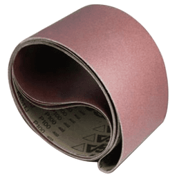 3" x 21" 120 Grit Sanding Belt, Aluminum Oxide on X-Weight Cotton - VSM Abrasives