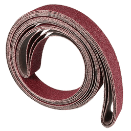 VSM 1/2" x 18" 60 Narrow Grit Sanding Belt on X-Weight - Perfect for Weld Seams, Grinding, Deburring and Flaw Removal