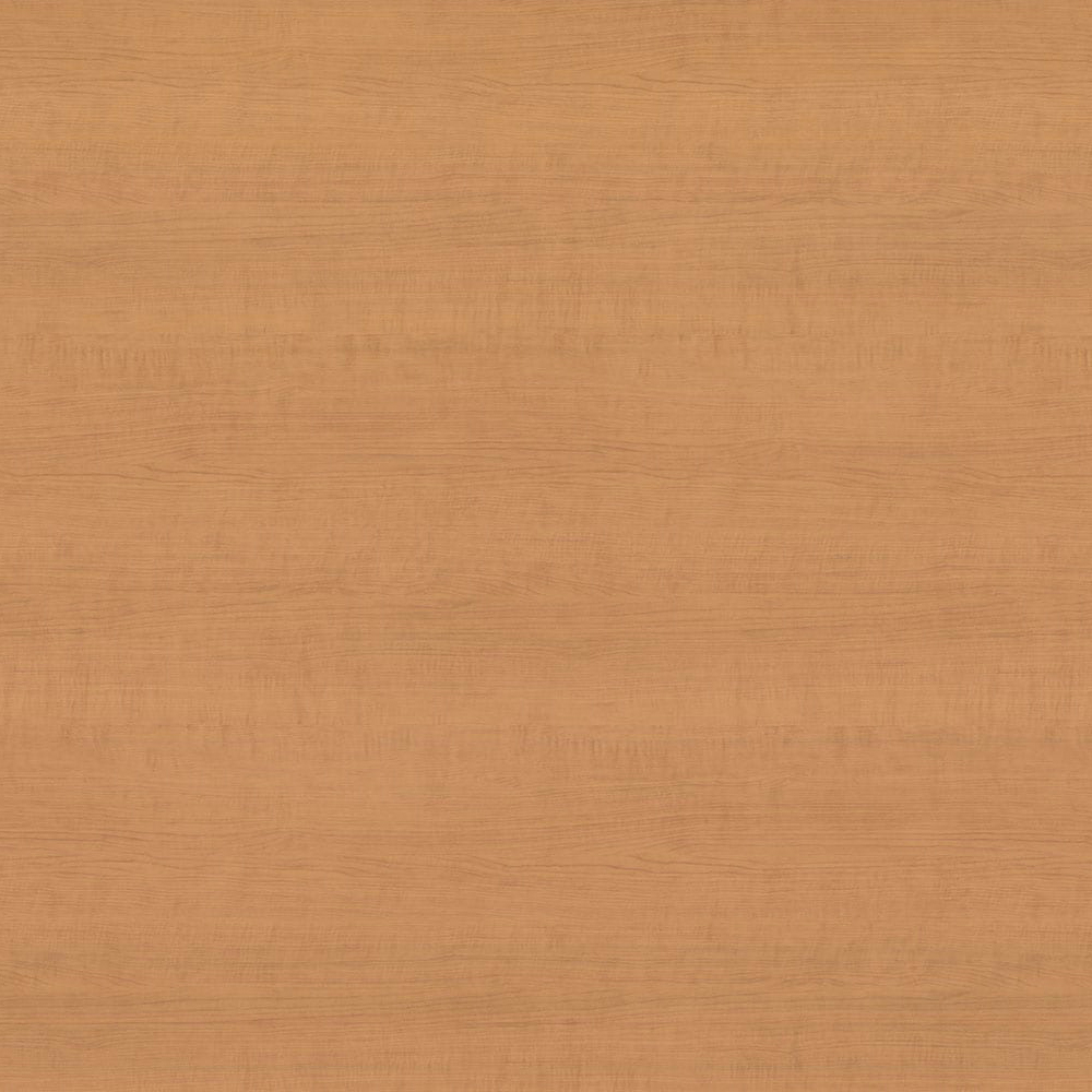 Pionite Laminate WC431-SD Millwork Cherry, Horizontal Postforming Grade Textured/Suede Finish in use on a curved decorative wall panel.