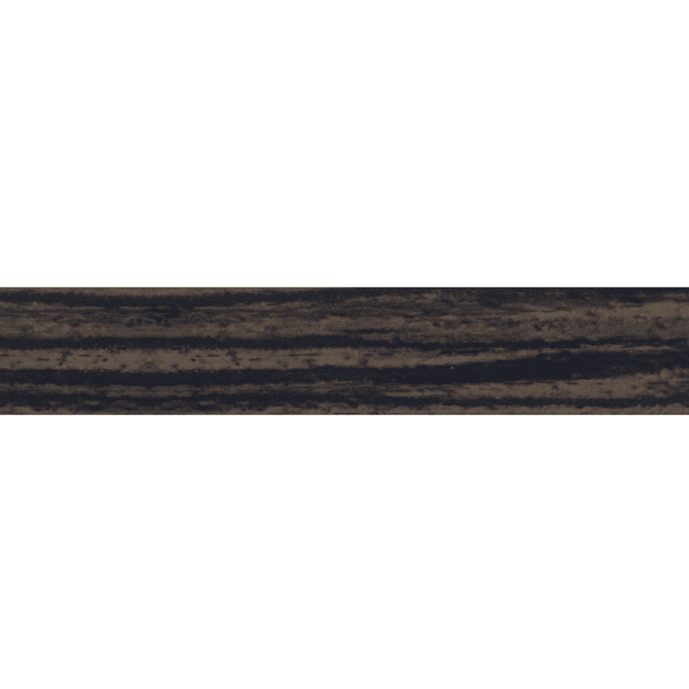 Dollken Woodtape PVC Edgebanding in Ebony NT color, 3mm x 328' roll for a sleek finish.