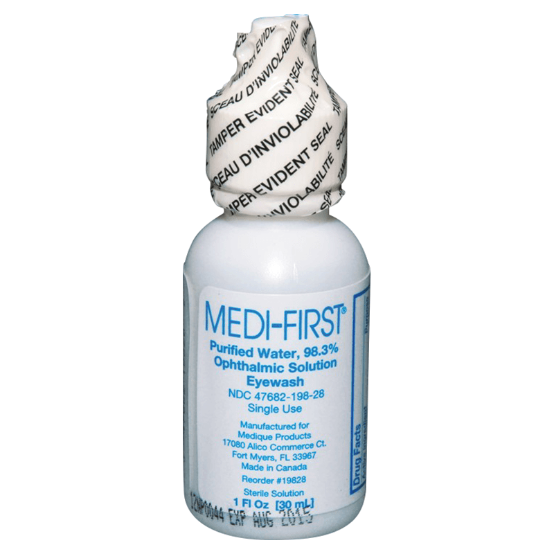 Medi-First Medi-Wash Sterile Emergency First Aid Eye Wash, 1 oz Main - Image