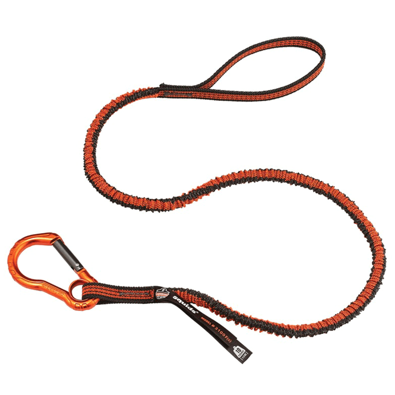 Ergodyne Squid 3100F Single Carabiner Tool Lanyard - Main Image