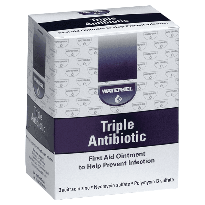 Water-Jel Triple Antibiotic First Aid Ointment Packets, 0.9 Gram (144/Box) Main - Image