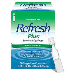 Refresh Plus Sterile Lubricant Eye Drops (30/Box) Main - Image