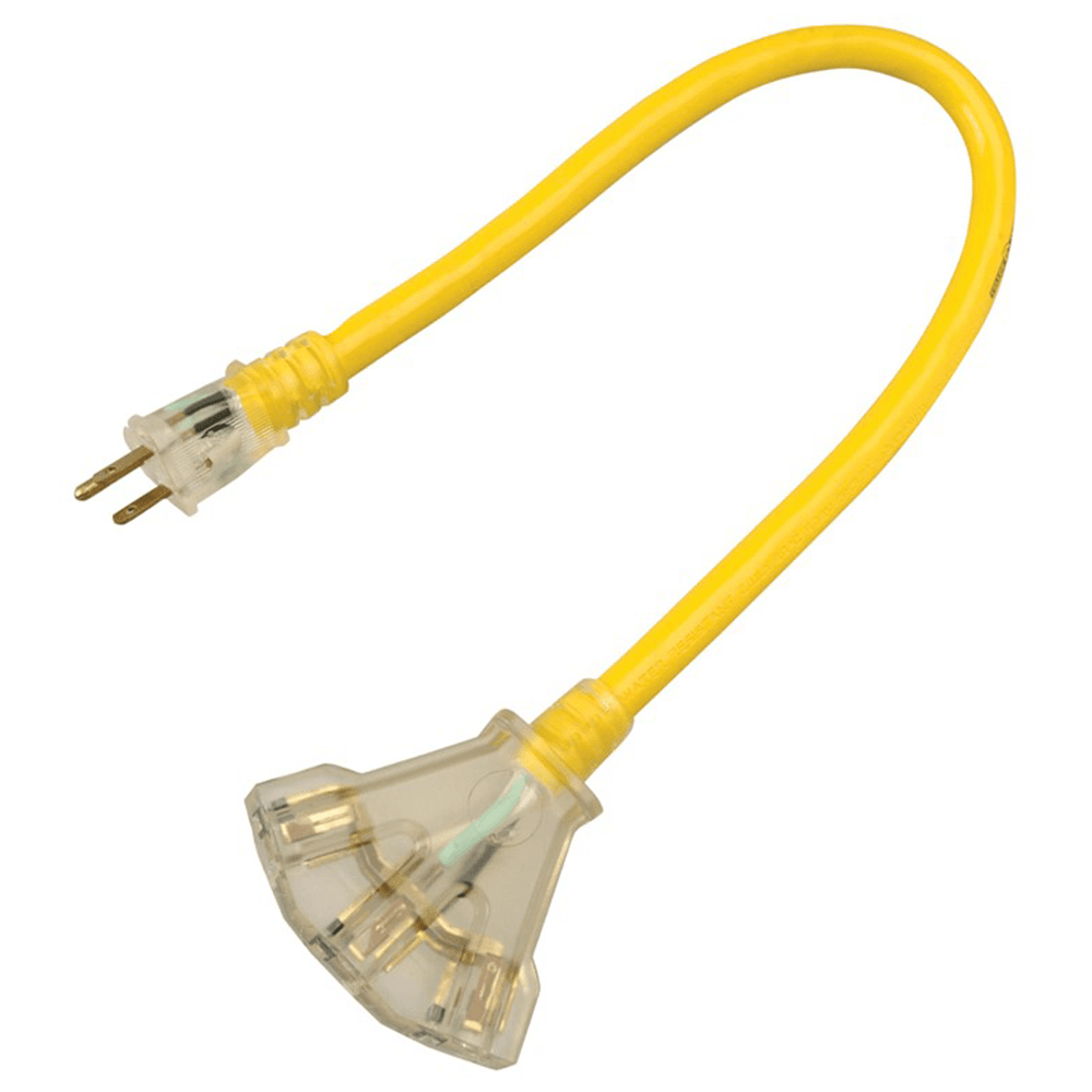 Southwire Jacket Contractor Grade Power Block Adapter with 600V double thick exterior jacket