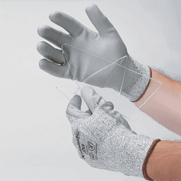 Polyurhtane Cut-Resistant Glove -  In Use