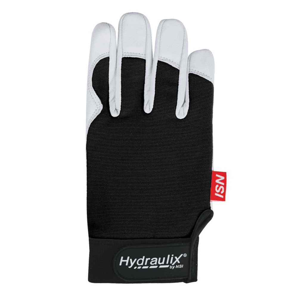 Extra-Large Goatskin/Stretch Knit Sport Utility Gloves Front View