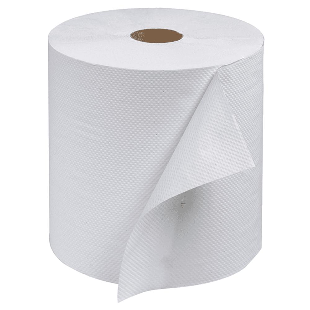 Tork White Hand Towel - 800'' Roll 6/Pack - 100% Recycled Fiber - ECOLOGO Certified - Compostable - Northern Safety