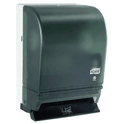 Tork Push-Bar Hand Towel Dispenser with See-Through Front for Easy Service Checks and Controlled Consumption