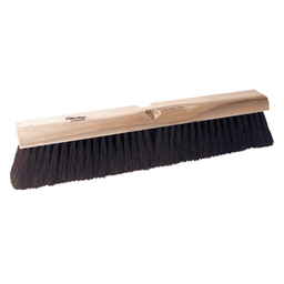 24 inch Weiler Floor Brush for Coarse Sweeping with Black Tampico Bristles