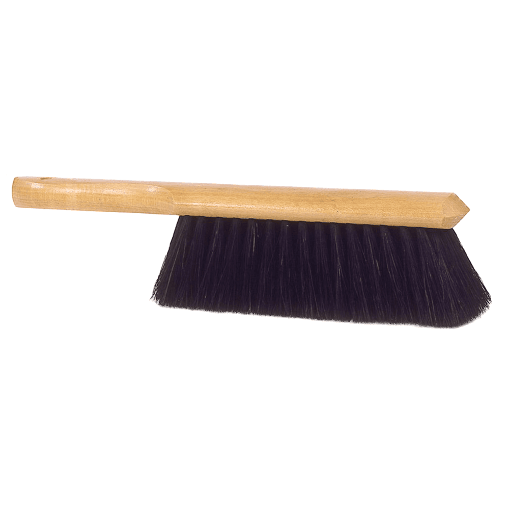 8-inch brush for cleaning fine particles or heavy debris