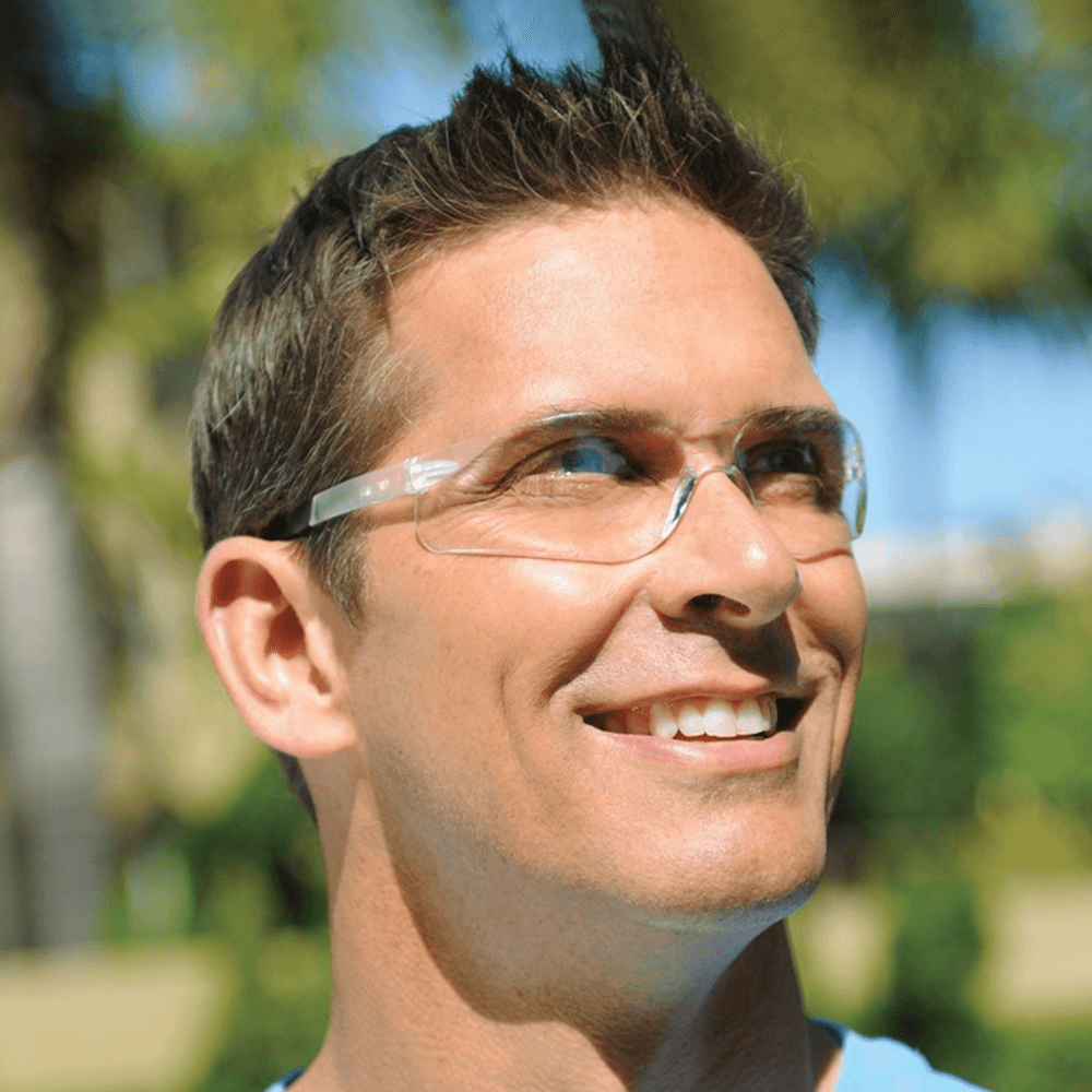 Tridon Sport Safety Glass - Clear, Anti-Fog, UV Resistant Polycarbonate Lenses with Rubber-Coated Non-Slip Temples - ANSI Compliant