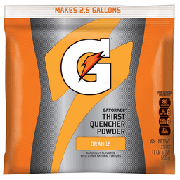 GatoradeAr Drink Mix Powder Pack - 2.5 Gallon - Orange - Northern Safety