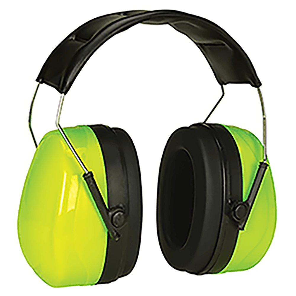 NSAr 27 dB Ear Muff - Brightly colored ear cups for visibility and safety