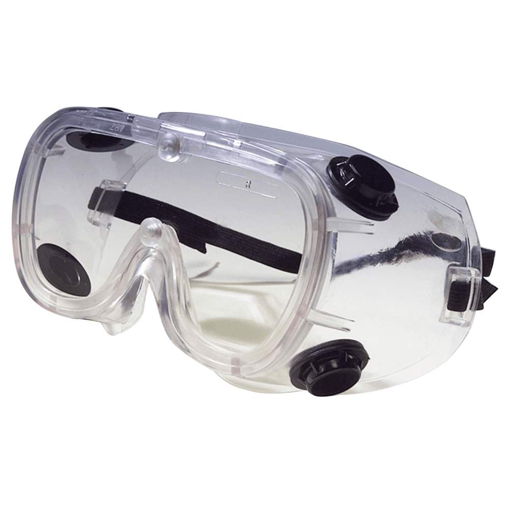 Northern Safety Eyewear Splash Protection Safety Goggle, Anti-Fog, Clear - Indirect Vented, Fog-Free Lens, PVC Construction
