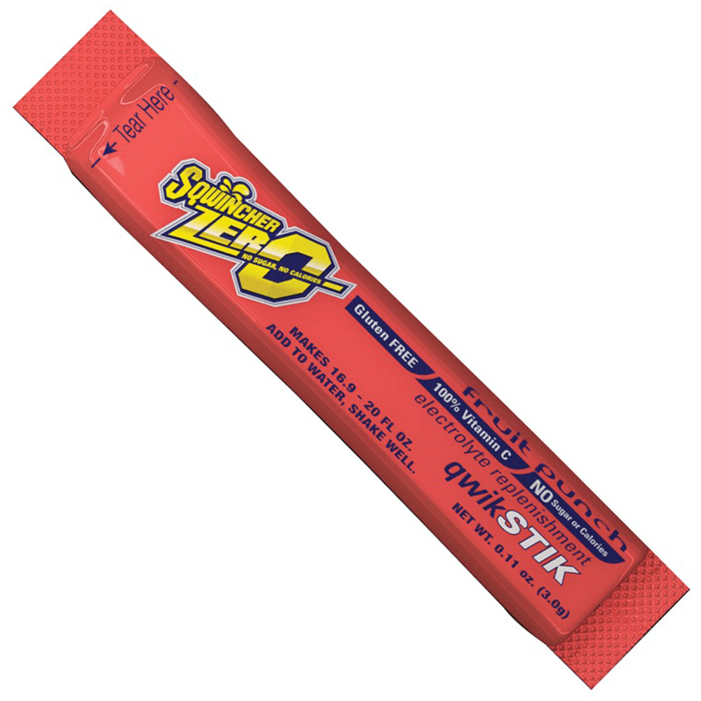 Instant Drink Powder - Sugar-Free, Fruit Punch Flavor (50 Pack) - Northern Safety