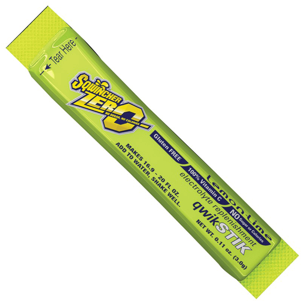 Sqwincher Instant Drink Powder Sugar-Free, Lemon Lime, 20 oz, 50 Pack - Northern Safety