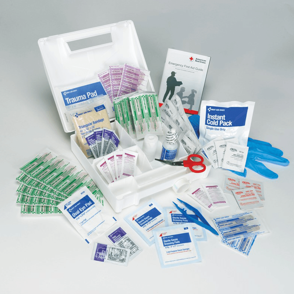 Emergency First Aid Station Kit by Northern Safety - Set Up Instantly Anywhere