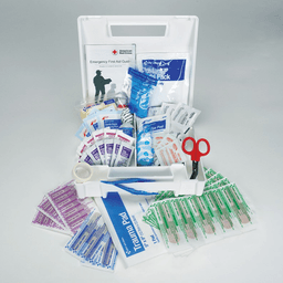 Organized First Aid Kit by Northern Safety - 6 Partitioned Areas Keep Contents Tidy