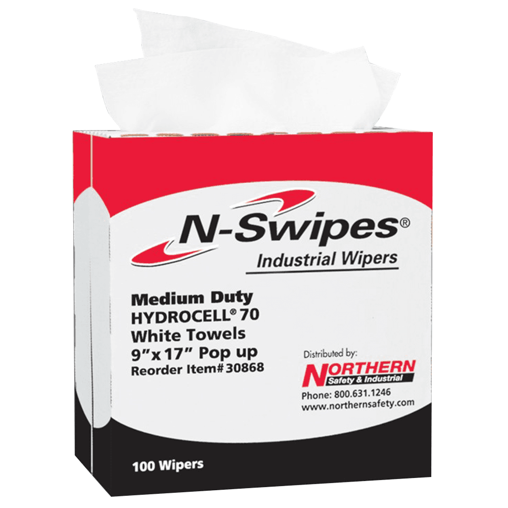 N-Swipes Medium-Duty Industrial Wiper - 100/Box