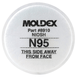 95% efficient against non-oil based particulate aerosols, for use with 7000/9000 Series respirators